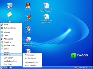 операционка, похожая на windows: Ylmf OS