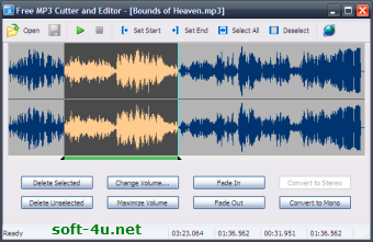 Аудио редактор для MP3: Free MP3 Cutter and Editor